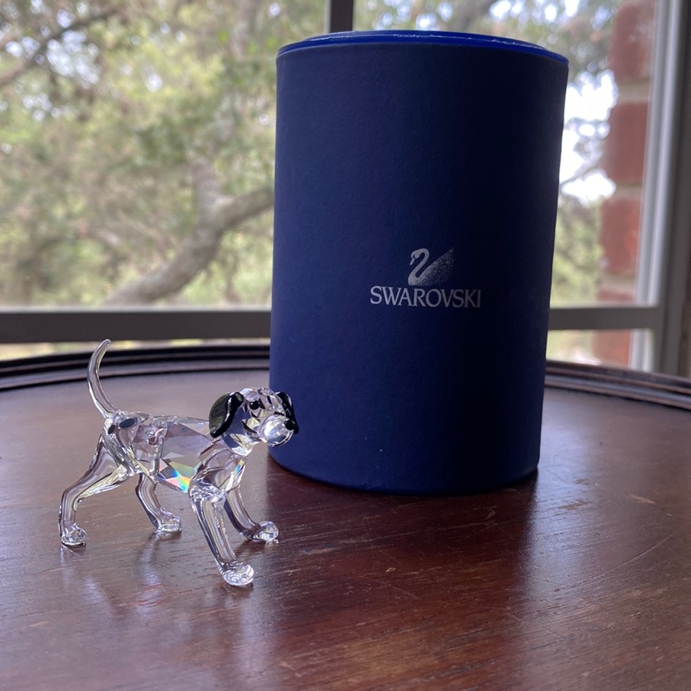 Swarovski Dog Figurine
